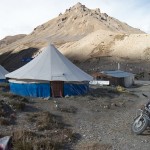 Sarchu, 4300 m.n.m tady jsme se dávali dohromady z vysokohorské nemoci