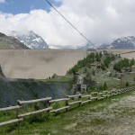 přehrada u Bacino di Alpe Gera